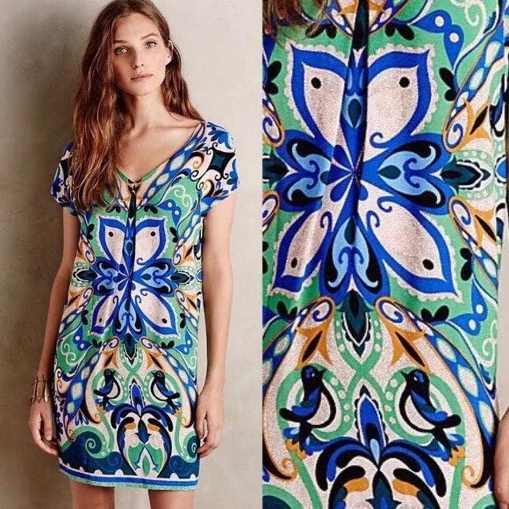 EUC Anthropologie Maeve Shift Dress